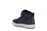 GEOX J364AF0MEFUC0700 ARZACH BOY NAVY/AVIO SNEAKERS Παιδικά High Arzach Ανατομικά Γκρι
