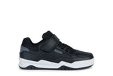 GEOX J367RE 0FE8V C0005 J PERTH B. E - TUMB.GBK+NYLON C0005 BLACK/DK GREY