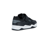 GEOX J367RE0FE8VC0005 J PERTH BOY BLACL/DARK GREY SNEAKERS