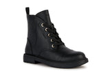 GEOX J369QM000BCC9999   J ECLAIR GIRL BLACK ANKLE BOOTS