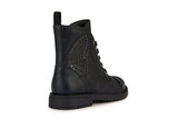 GEOX J369QM000BCC9999   J ECLAIR GIRL BLACK ANKLE BOOTS