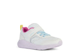 GEOX SPRINTYE J36FWB WHITE/MULTICOLOUR SNEAKER KIDS GIRLS