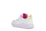 GEOX SPRINTYE J36FWB WHITE/MULTICOLOUR SNEAKER KIDS GIRLS