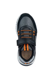 GEOX  J36GMA054FUC0038 Παιδικά Sneakers Μαύρα black/orange