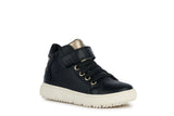 GEOX J36HUE 054AJ C9999 J THELEVEN GIRL BLACK SNEAKERS