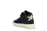 GEOX J36HUE 054AJ C9999 J THELEVEN GIRL BLACK SNEAKERS
