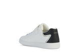 GEOX J36LSA ECLYPER WHITE / BLACK GIRLS SNEAKERS