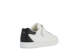 GEOX J36LSA ECLYPER WHITE / BLACK GIRLS SNEAKERS
