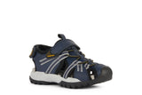 GEOX J450RB NAVY/GREEN BOREALIS SNEAKER SANDAL BOY