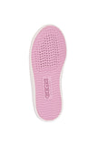 GEOX J454NA J GISLI WHITE/PINK SNEAKERS GIRL