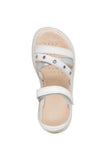 GEOX J45DBI WHITE KODETTE 000BC C1000 SANDALS