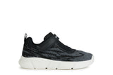GEOX J45DMD ARIL BLACK SNEAKERS BOY