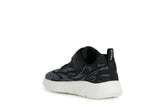 GEOX J45DMD ARIL BLACK SNEAKERS BOY