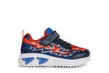 GEOX J45DZB ASSISTER NAVY/ORANGE SNEAKERS BOY