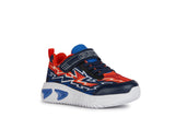 GEOX J45DZB ASSISTER NAVY/ORANGE SNEAKERS BOY
