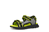 GEOX J45F1B 014ME C0666 J SANDAL AIRADYUM B GREY/LIME