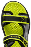 GEOX J45F1B 014ME C0666 J SANDAL AIRADYUM B GREY/LIME