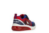 GEOX J45LBF CIBERDRON NAVY / RED SNEAKERS BOY