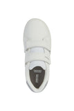 GEOX J45LRA ECLYPER WHITE / SILVER SNEAKERS GIRLS