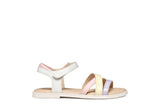 GEOX J5235D 000BC C1058 WHITE/LILA J S. KARLY SANDALS