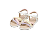 GEOX J5235D 000BC C1058 WHITE/LILA J S. KARLY SANDALS