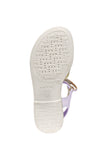 GEOX J5235D 000BC C1058 WHITE/LILA J S. KARLY SANDALS