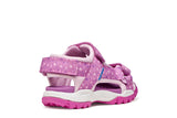 GEOX J550WA 015AN C8215 PINK/PURPLE SANDALS