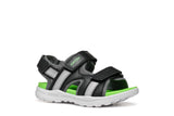 GEOX SANDAL JUNIOR BOY J Vaniett Boy BB J555XB 01454 C0016 ΜΑΥΡΟ
