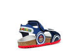 GEOX J558LD 000BC C4227 J GHITA ROYAL/NAVY BOY SANDAL