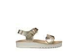 GEOX J55EAE 0BNBJ C2010 J COSTAREI PLATINUM GI SANDAL
