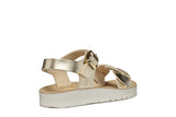 GEOX J55EAE 0BNBJ C2010 J COSTAREI PLATINUM GI SANDAL