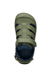 GEOX J650JA OCE15 CF3F4 FUSBETTO SAGE/NAVY SANDALS