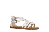 GEOX J6535D WHITE/MULTICOLOR 000BC C0653 SANDALS