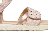GEOX J658ZC LT PINK SANDAL HAITI ONFMA C8010 SANDALS