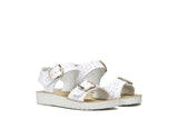 GEOX J65EAA 000BC C1000 WHITE SANDALS