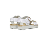 GEOX J65EAA 000BC C1000 WHITE SANDALS