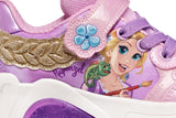 GEOX J65M4B 0ANKC C8058 PINK/DK LILAC SNEAKERS LIGHTS