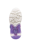 GEOX J65M4C 0AN02 C8RM4 LILAC/SKY SNEAKERS LIGHTS