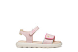 GEOX J65MSC 05402 C8206 PINK/MULTICOLOR  PUFFYPOP SANDALS