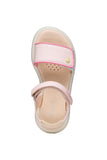 GEOX J65MSC 05402 C8206 PINK/MULTICOLOR  PUFFYPOP SANDALS