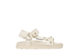 GEOX J65P0D 000BC C1058 LT IVORY SANDAL FOAMMENTERA SANDALS