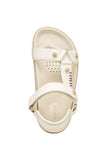 GEOX J65P0D 000BC C1058 LT IVORY SANDAL FOAMMENTERA SANDALS