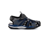 GEOX J920RB DK GREY/NAVY SANDAL BOY