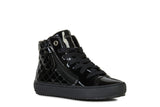 GEOX J944GD 000H C9999 J KALISPERA G. D BLACK GIRLS SNEAKERS