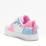 LELLI KELLY LKAA4010 BIANCO/ROSA  BIRO SNEAKER KIDS