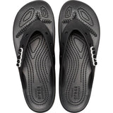 CROCS 207714 CLASSIC PLATFORM FLIP WOMEN BLACK Σαγιονάρες με Πλατφόρμα σε Μαύρο Χρώμα