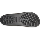 CROCS 207714 CLASSIC PLATFORM FLIP WOMEN BLACK Σαγιονάρες με Πλατφόρμα σε Μαύρο Χρώμα