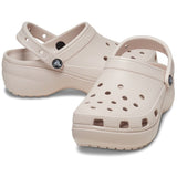 CROCS 206750 CLASSIC PLATFORM 6UR QUARTZ BEIGE