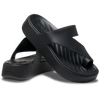CROCS 210834-001  platform toe loop SANDALS