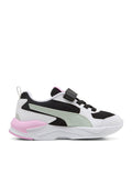 PUMA 408308 05 X-Ray 4 LT AC+PS Παιδικά Sneakers Black Creme Mint White